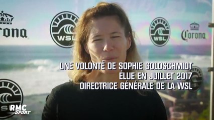 La World Surf League annonce l'égalite hommes-femmes concernant les primes