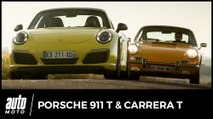 Porsche 911 T & Carrera T - ROAD TRIP : l'instant T