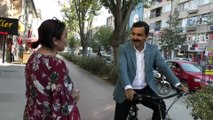 Kırşehir Belediye Başkanı, makam aracını bıraktı bisiklete bindi