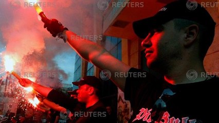 Διαμαρτυρία της Χρυσής Αυγής για το τέμενος στο Βοτανικό