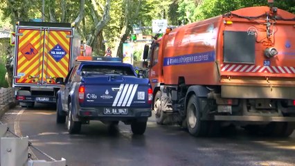 Sarıyer Çayırbaşı tünelinde sel riskine karşı önlem alındı - İSTANBUL