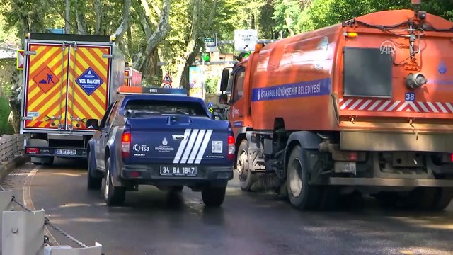 Sarıyer Çayırbaşı tünelinde sel riskine karşı önlem alındı - İSTANBUL