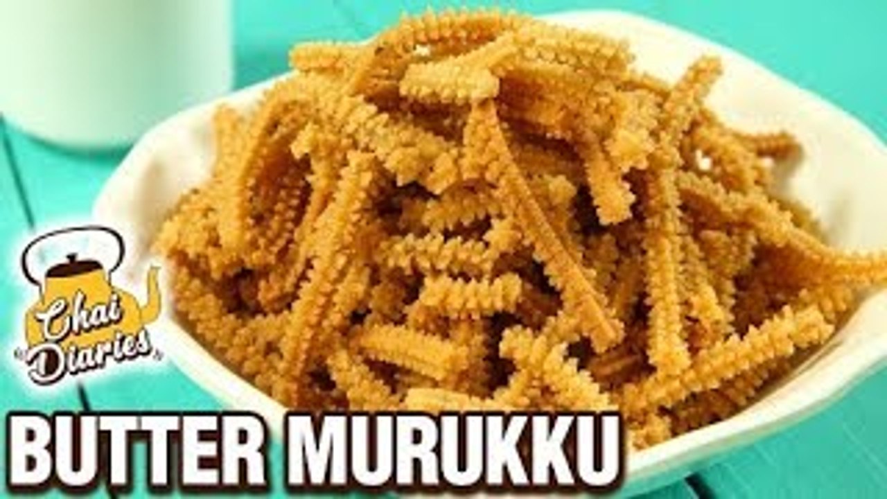 Butter Murukku Recipe | How To Make Butter Chakli | Crunchy Snack Recipe | Chai Diaries with Varun