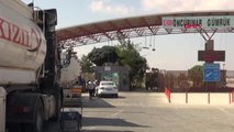 Kilis Suriye'ye Tankerlerle Akaryakıt Sevkiyatı