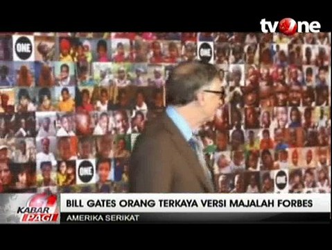 Bill Gates Jadi Orang Terkaya Sedunia Versi Forbes