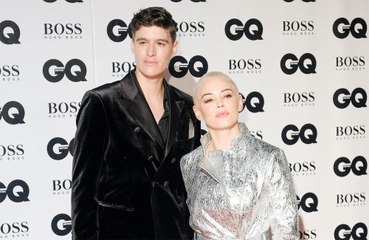 Rose McGowan makes history at GQ Men of the Year awards