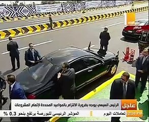 الرئيس السيسى يفتتح "الطريق الدائرى الإقليمى"