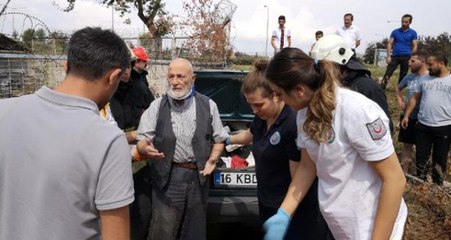 Bursa'da, Baygınlık Geçiren 83 Yaşındaki Sürücü Kaza Yaptığını Ambulansta Öğrendi