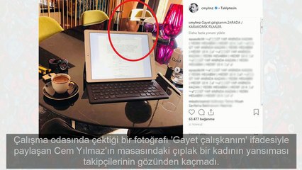 Cem Yılmaz'ın paylaşımı sosyal medyayı karıştırdı! Çıplak kadın detayı