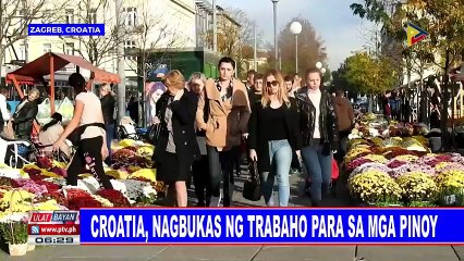 Croatia, nagbukas ng trabaho para sa mga Pinoy