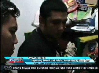 Sepasang Suami Istri Pelaku Pencopetan Ditangkap