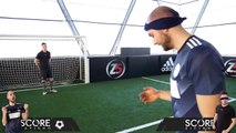 Calci di RIGORE CHALLENGE BENDATI - Il Portiere Para SENZA MANI 