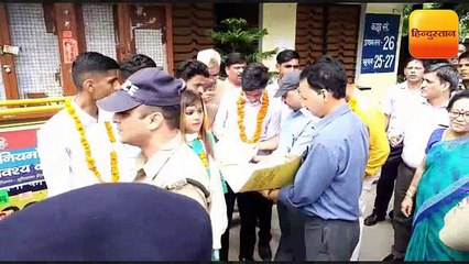 एमबीपीजी कॉलेज में नवनिर्वाचित पदाधिकारियों को शपथ दिलाई