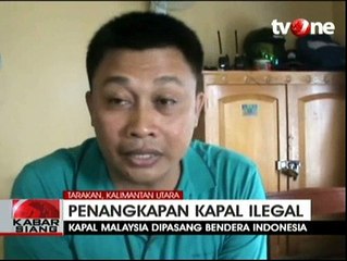 2 Kapal Malaysia Berbendera Indonesia Ditangkap Polair Polres Tarakan