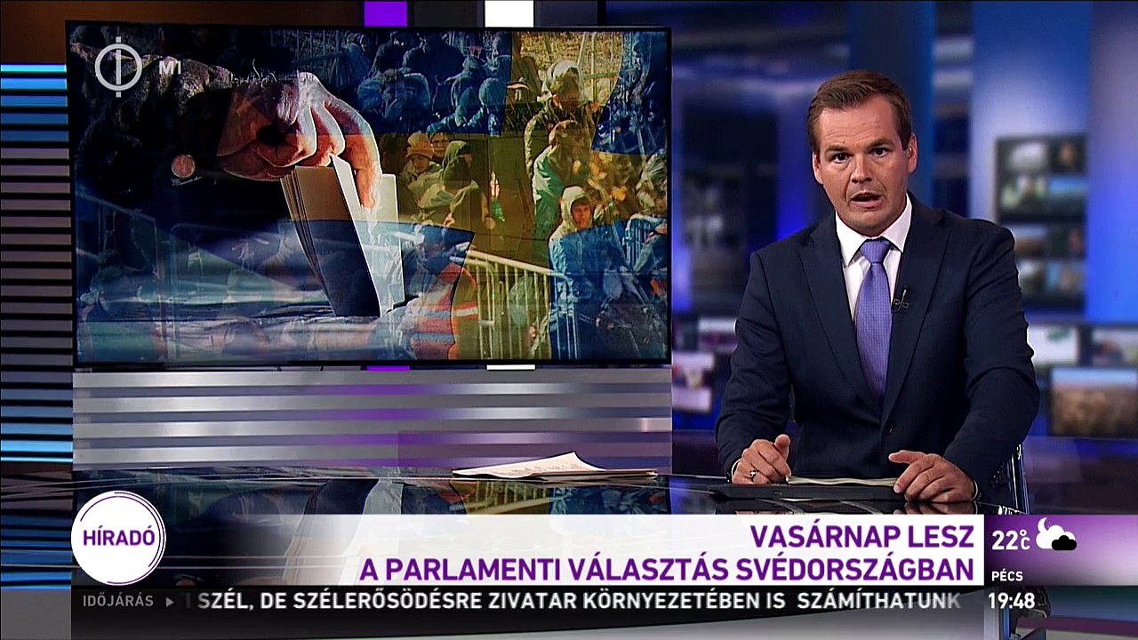 Vasárnap lesz a parlamenti választás Svédországban