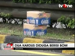 Dua Buah Kardus Diduga Bom Ditemukan di Tol Dalam Kota