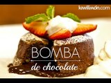 Pastelitos de lava de chocolate | Pastel de chocolate con relleno líquido caliente