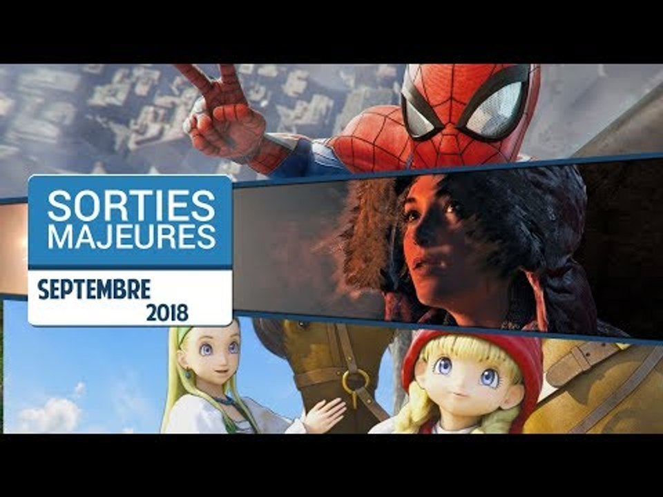 Les sorties du mois de SEPTEMBRE 2018