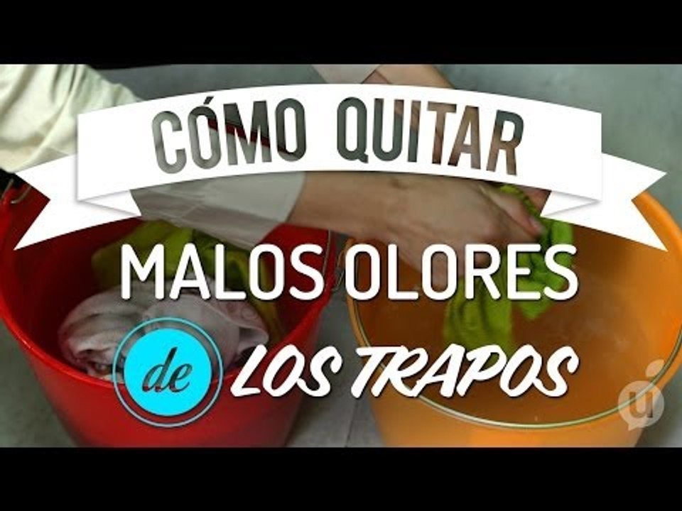 Cómo quitar el mal olor a los trapos | Eliminar el mal olor de trapos de cocina | Quitar olores
