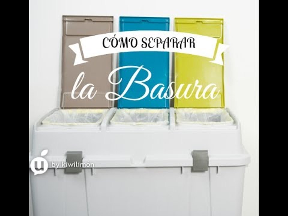 Cómo separar la basura | Basura orgánica e inorgánica | Separar orgánica e inorgánica