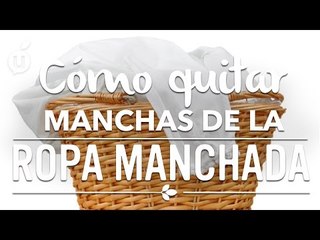 Cómo quitar las manchas de la ropa blanca | How to remove stains from white clothes | Kiwilimón