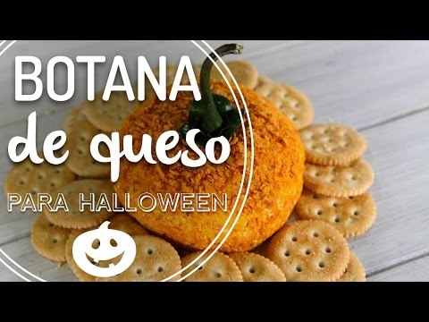 Botana de Queso para Halloween | cheese snack for halloween | Kiwilimon
