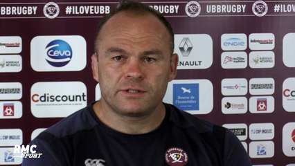 Top 14 - UBB : "Des charlots..", Poux n'a pas aimé la deuxième journée de ses avants