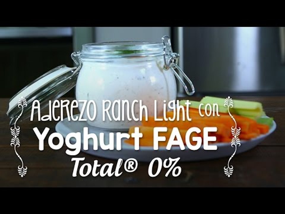 Aderezo Ranch Light con Yoghurt FAGE Total® 0%