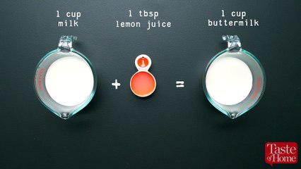 Common Baking Substitutions