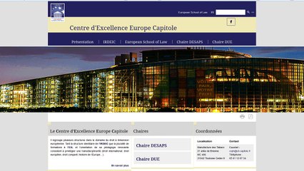 Nathalie De Grove-Valdeyron - A propos de l'attribution de la chaire Jean Monnet