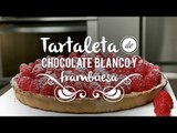 TARTA DE CHOCOLATE BLANCO Y FRAMBUESAS | CHOCOLATE AND RASPBERRIES CAKE | Kiwilimón