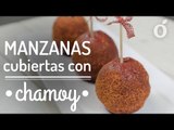 MANZANAS CUBIERTAS CON CHAMOY | Kiwilimón