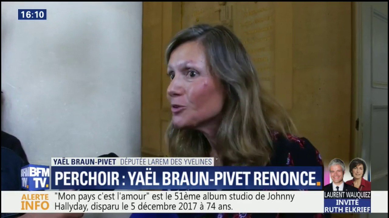 "Je n'ai subi aucune pression" La députée Yaël Braun-Pivet explique pourquoi elle renonce au perchoir