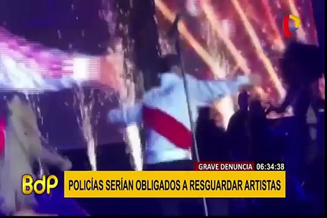 Grave denuncia: Policías de Tránsito estarían siendo obligados a escoltar a artistas internacionales
