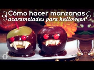 Cómo hacer Manzanas Cubiertas de Caramelo para Halloween