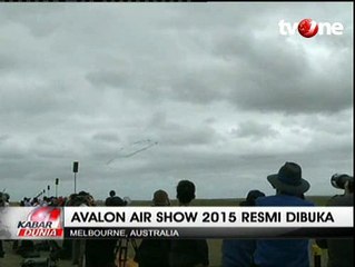 Pameran Dirgantara Avalon 2015 Resmi Dibuka