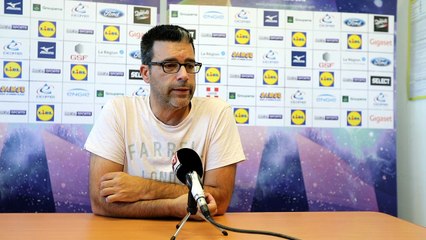Handball : le coach de Chambéry Erick Mathé tourné vers Caen