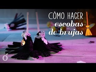 Cómo hacer Escobas de Brujas