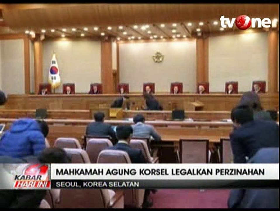 Korsel Cabut UU yang Melarang Perzinahan