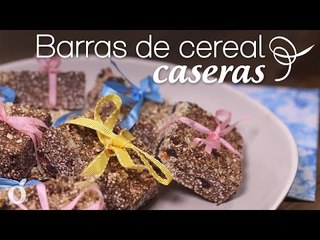 Barras de Cereal Caseras