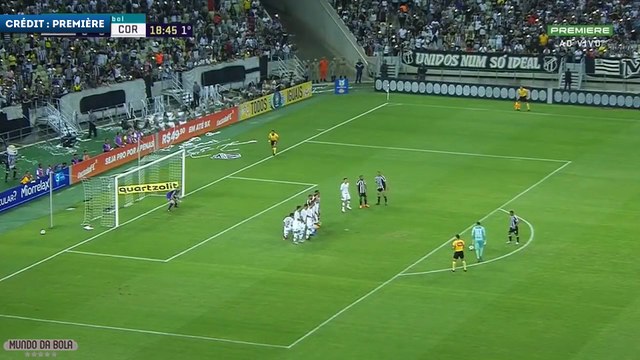 Le sublime coup-franc du gardien de Cearà au Brésil !