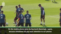 Isco a fan of banning mobile phones