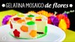 Gelatina Mosaico | Cómo hacer gelatina con yoghurt