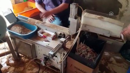 Kaçak sigara imalathanesine operasyon - MUĞLA