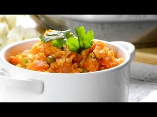 "Arroz" de Coliflor a la Mexicana | Cómo hacer arroz de coliflor dietético