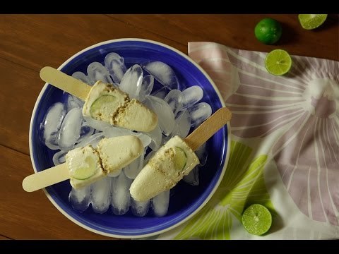 Paletas de Pay de Limón | Paletas Heladas Cremosas