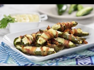Jalapeños con Ricota y Tocino