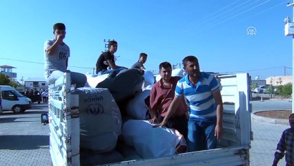 Midyat'taki sığınmacı kampı boşaltılıyor - MARDİN