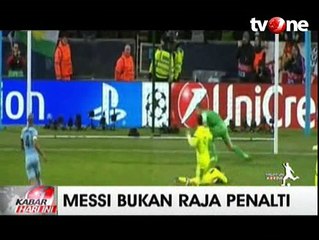 Daftar Kegagalan Messi Mengeksekusi Penalti