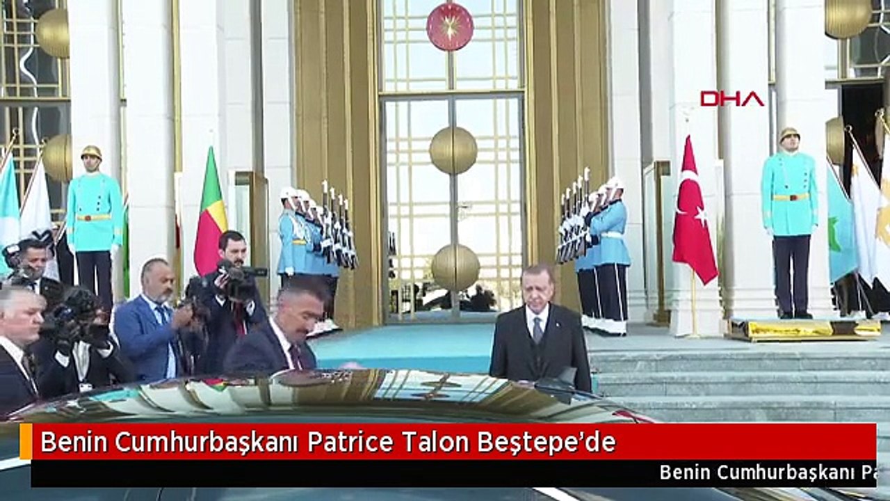 Benin Cumhurbaşkanı Patrice Talon Beştepe'de